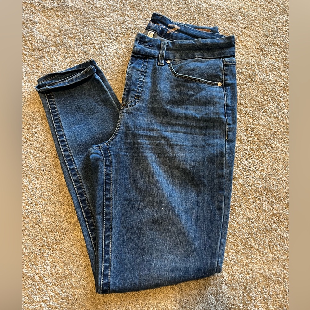Seven7 Dark Blue Women's Stretch Jeans